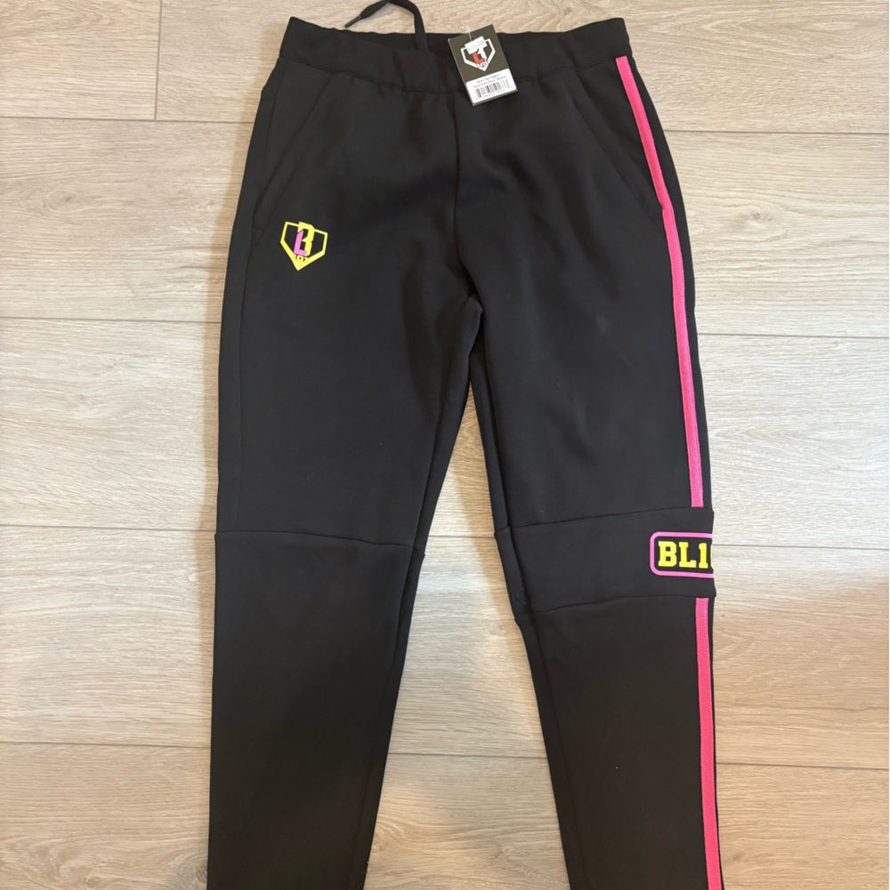 Black and Pink Joggers